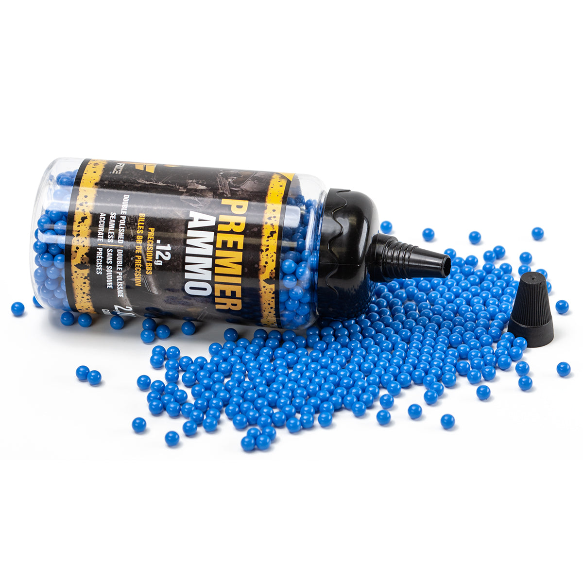 Munición Premier Airsoft Game Face Cal. 6 mm con 200 unidades