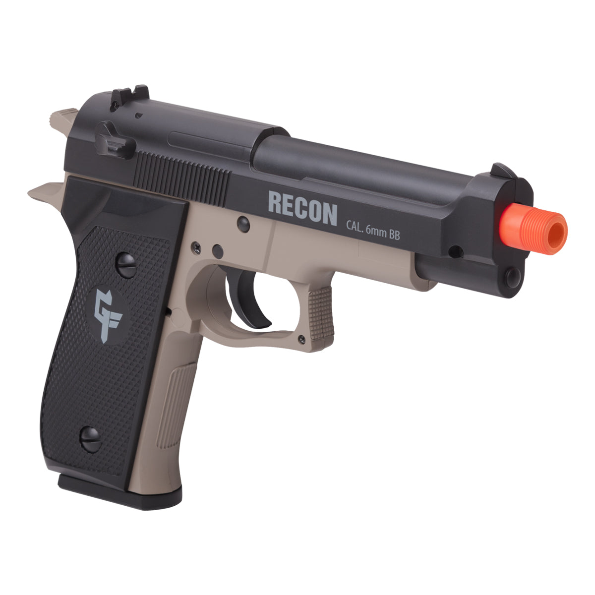Kit Recon Airsoft Game Face Pistola + Funda