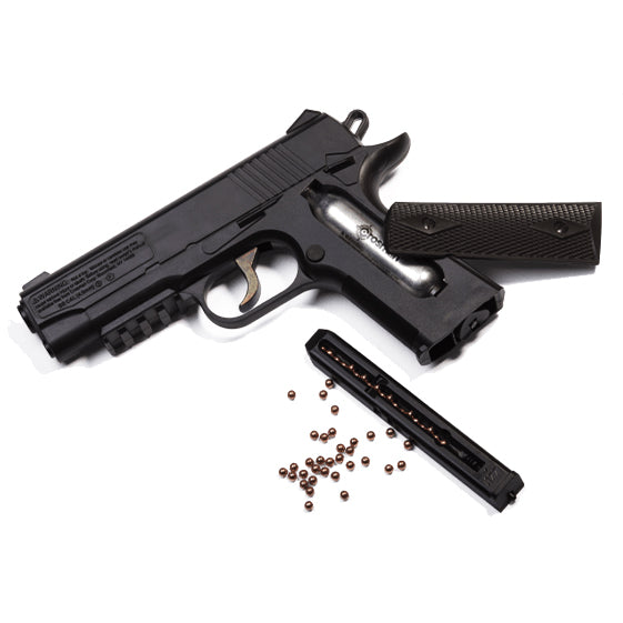PISTOLA SEMIAUTOMÁTICA CO2 1911BB CAL. 4.5