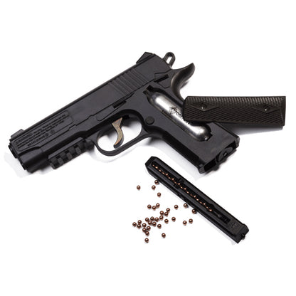 PISTOLA SEMIAUTOMÁTICA CO2 1911BB CAL. 4.5