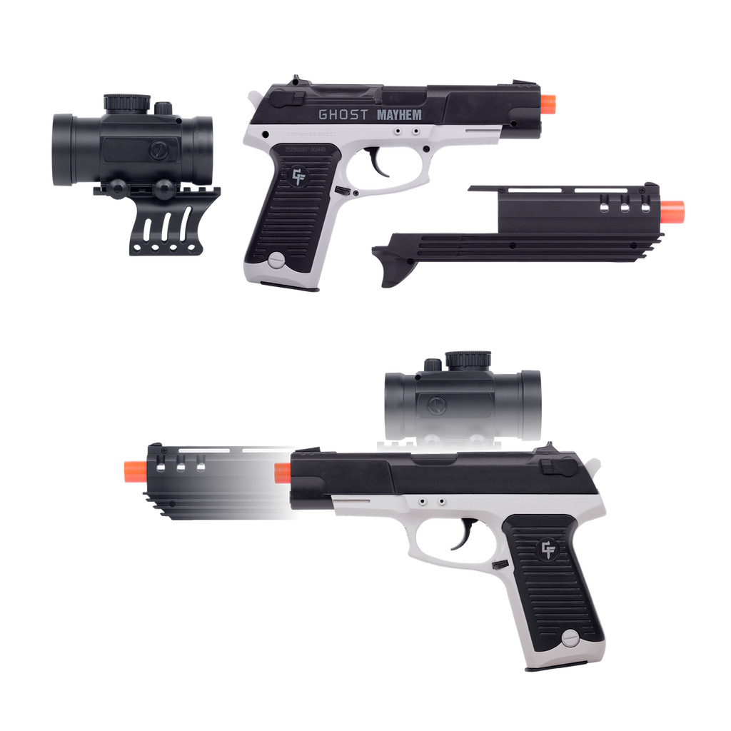 Pistola Airsoft Game Face Mayhem Cal. 6 mm