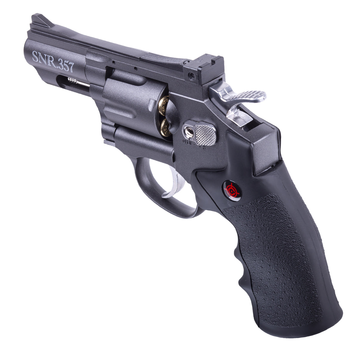 PISTOLA REVOLVER SEMIAUTOMÁTICA SNR357 CAL. 4.5