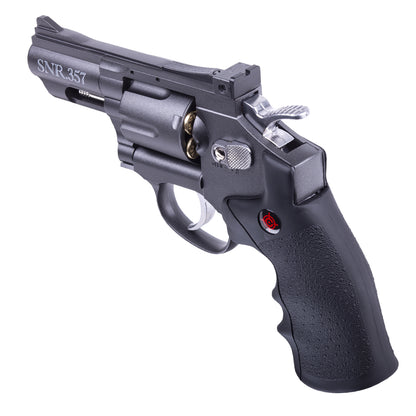 PISTOLA REVOLVER SEMIAUTOMÁTICA SNR357 CAL. 4.5