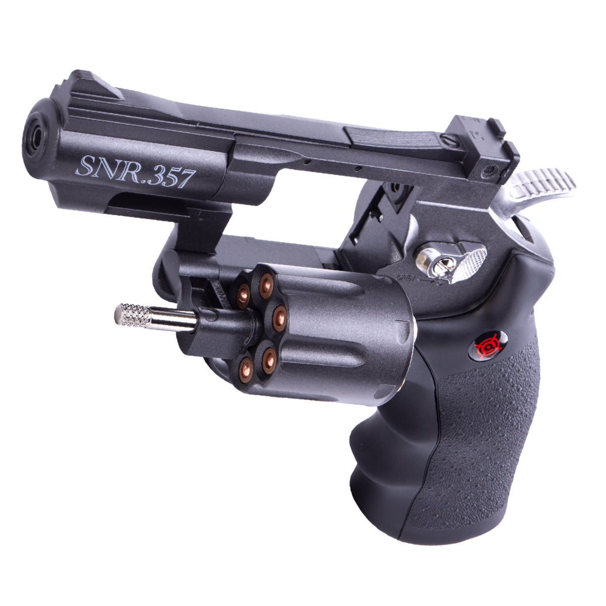 PISTOLA REVOLVER SEMIAUTOMÁTICA SNR357 CAL. 4.5